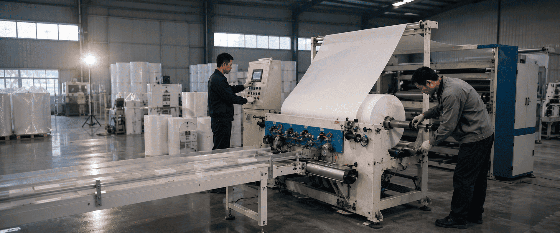 Used tissue machine factory
